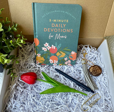 Daily Devotions for Moms Mini Gift Box, Mothers Day, Gift for Mom, Mom To Be, Baby Shower, New Baby, Birthday Gift, Faith, New Mom, Momma